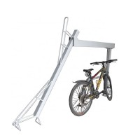 Bike parking stand new stainless steel large double-decker bike rack