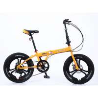 high quality  18 20 inch mini alloy wheel 7 speed folding bike