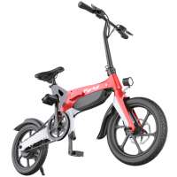 Fashion new style ebike city electric bike light weight mini 16 inch  folding electric bike