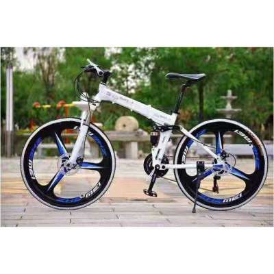 China oem 26 inch size wheel folding mtb bike cycling/steel frame with folding mountain bicycles