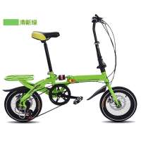 Steel folding bicycle 16 inch single speed foldable bike made in china