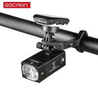 Gaciron Cycle Accessory Powerful 1600 Lumen Smart  Mountain Bicycle Light Handlebar LED Bike Front Lights With Go pro Base